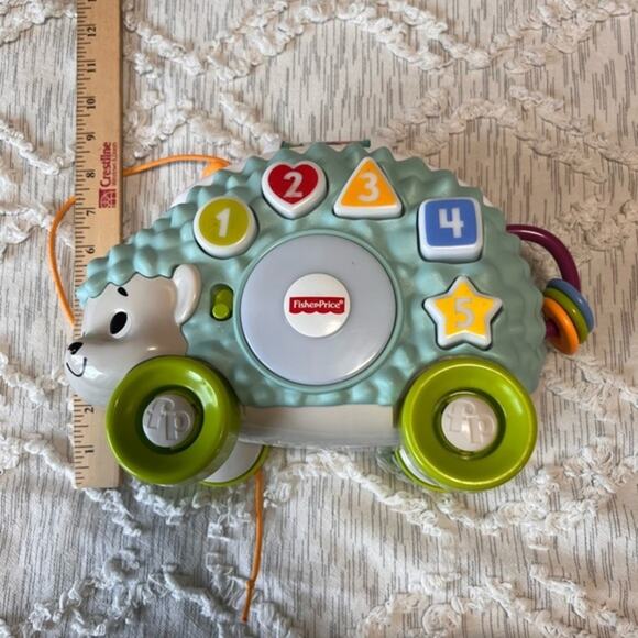 Linkimals Happy Shapes Hedgehog Baby Learning Pull Toy Lights Music - Picture 3 of 5